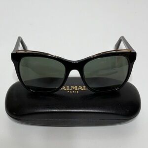 Balmain Black and Gold Prescription Sunglasses